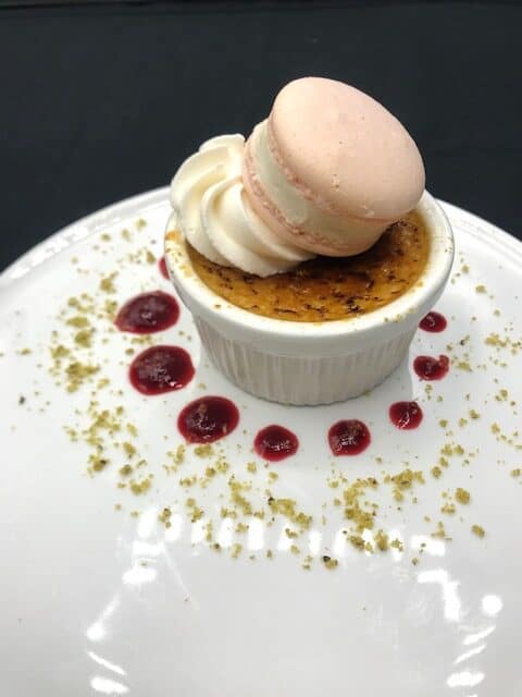Creme brulee with rose water macron.jpg 2
