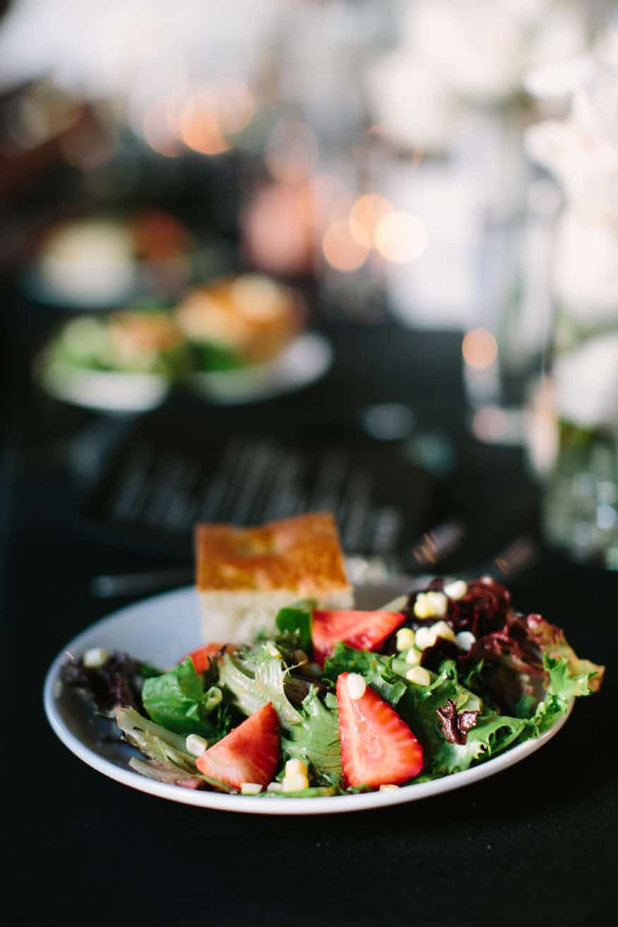summer salad with strawberries SKY Armory Photo Mary Dougherty